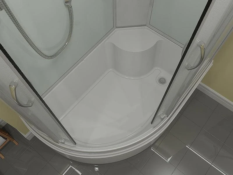 Душевая кабина Erlit Comfort 120х80 ER3512TPR-C3-RUS без гидромассажа