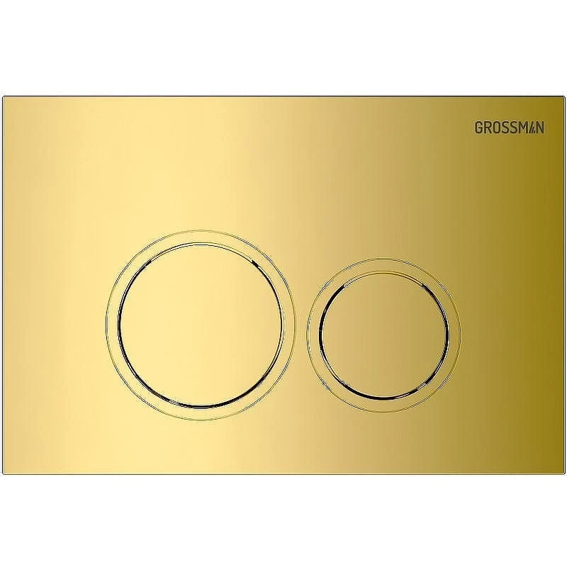 Клавиша смыва Grossman Galaxy 700.K31.01.300.300 цвет Золото глянцевое
