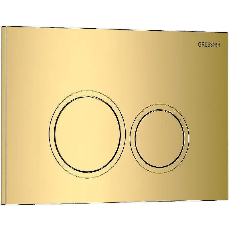 Клавиша смыва Grossman Galaxy 700.K31.01.300.300 цвет Золото глянцевое