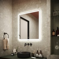 Зеркало Sancos City 70 CI700 с подсветкой с сенсорным выключателем стекло