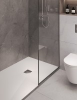 Душевой поддон из искусственного камня Stpool Lite 120х90 1237429 White Matt