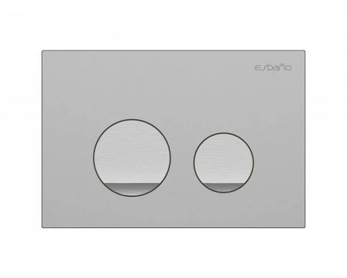 Клавиша смыва Esbano SLIM-37GM ESINSLIM37GM цвет Оружейная сталь