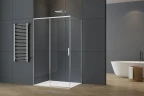 Душевой уголок Vincea Soft 2 140x90 VSR-3SO29014CL профиль Хром стекло прозрачное