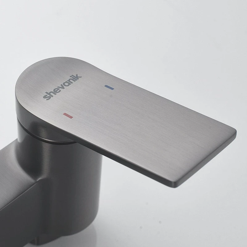 Душевая система Shevanik S4136T цвет Оружейная сталь