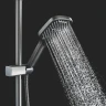 Душевая система Shevanik S4136T цвет Оружейная сталь