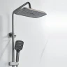 Душевая система Shevanik S4136T цвет Оружейная сталь