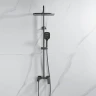 Душевая система Shevanik S4136T цвет Оружейная сталь