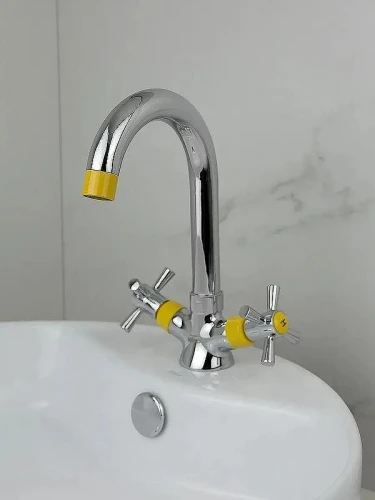 Смеситель для кухни Viko V-2513 Хром Желтый