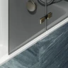 Шторка для ванны Maybah Glass MGV-576-3 515х1400 складная 2 секции Золото стекло графитовое