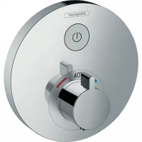 Смеситель для душа Hansgrohe ShowerSelect S 15744000 с термостатом Хром латунь встраиваемый