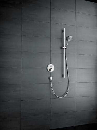Смеситель для душа Hansgrohe ShowerSelect S 15744000 с термостатом Хром латунь встраиваемый