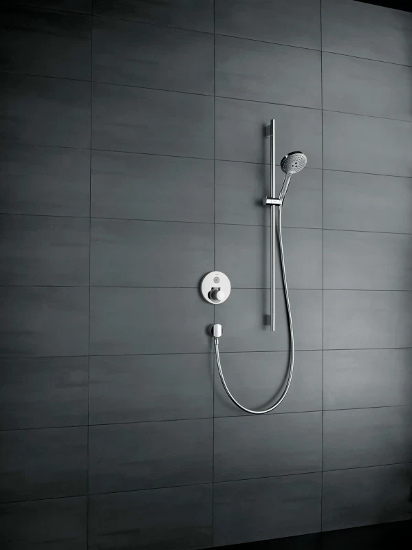 Смеситель для душа Hansgrohe ShowerSelect S 15744000 с термостатом Хром латунь встраиваемый