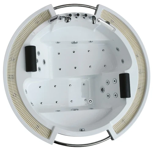 Акриловая ванна Gemy Gemy 210x210 G9060 O С гидромассажем