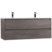 Тумба под раковину BelBagno Kraft 120 KRAFT-1200-2C-SO-2-CG подвесная Cemento Grigio МДФ / ЛДСП