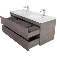 Тумба под раковину BelBagno Kraft 120 KRAFT-1200-2C-SO-2-CG подвесная Cemento Grigio МДФ / ЛДСП