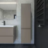 Шкаф пенал Caprigo Forte 35 L 36150L-SF025 подвесной цвет Айрон