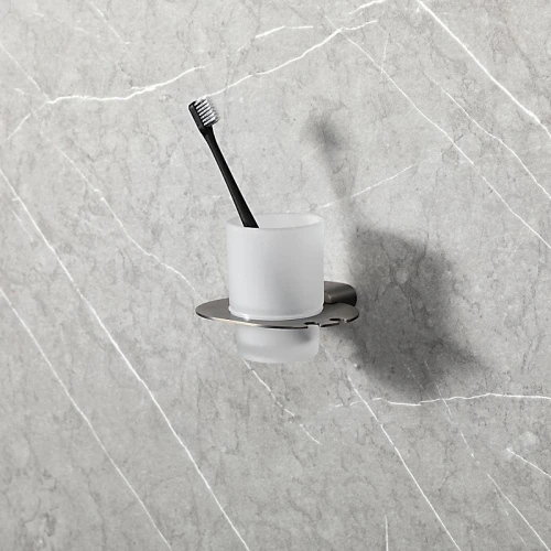 Стакан для зубных щеток Gappo G30906-9 цвет Оружейная сталь