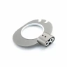 Стакан для зубных щеток Gappo G30906-9 цвет Оружейная сталь