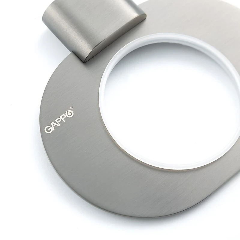 Стакан для зубных щеток Gappo G30906-9 цвет Оружейная сталь