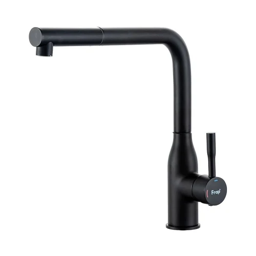 Смеситель для кухни Frap F6096-6 цвет Черный матовый