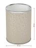 Ведро для мусора Geralis M-FLH-B Flower цвет Бежевый, кант Хром, 3