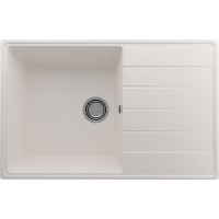 Кухонная мойка Ulgran Quartz Prima 780-01 Жасмин искусственный камень (литьевой мрамор) встраиваемый