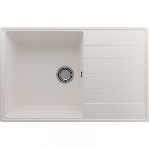 Кухонная мойка Ulgran Quartz Prima 780-01 Жасмин искусственный камень (литьевой мрамор) встраиваемый