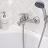 Смеситель для ванны Ростовская Мануфактура Сантехники SL85-009E Хром цинк на стену