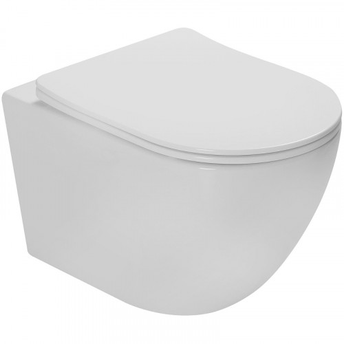 Унитаз Vincea Globo VT1-14ST подвесной с сиденьем Микролифт фарфор подвесной