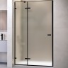 Душевая дверь RGW Stilvoll SV-004-B 150 353200415-24 профиль Черный стекло матовое