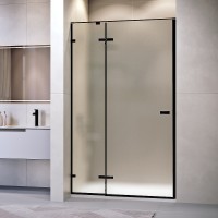 Душевая дверь RGW Stilvoll SV-004-B 150 353200415-24 профиль Черный стекло матовое
