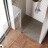 Душевая дверь AM.PM Sunny 120 W87G-120-1P-MT профиль Хром матовый стекло прозрачное