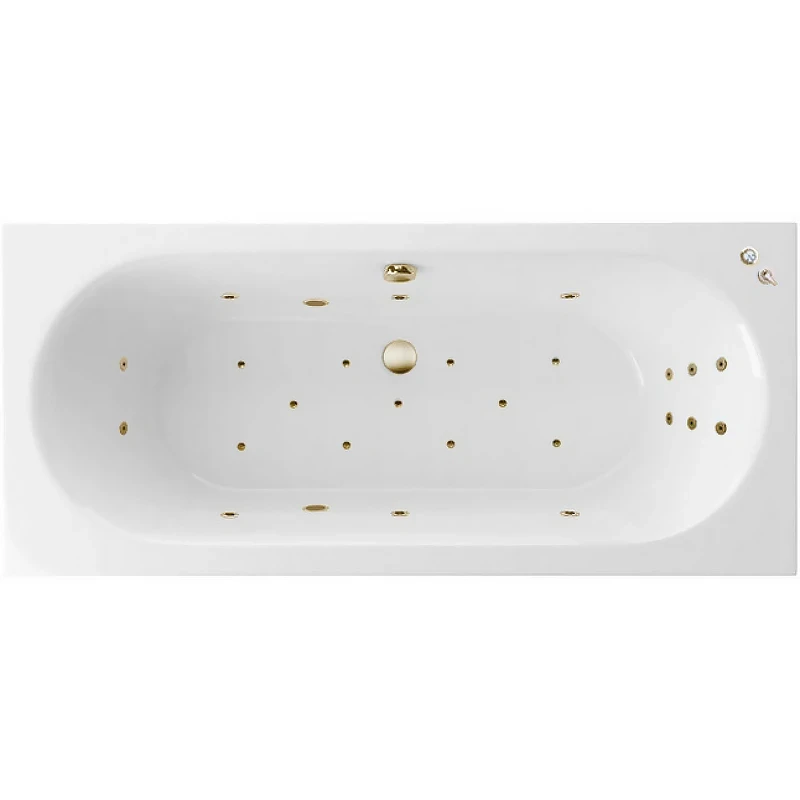 Акриловая ванна Excellent Oceana Slim 180x80 WAEX.OCE18S.ULTRA.BR с гидромассажем