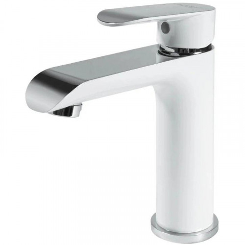 Смеситель для раковины Grocenberg GB2010WC Белый Хром