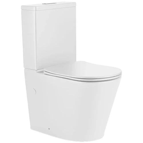 Унитаз компакт Iberica Blanca Burgos IB.BRG.121.1B1 с бачком и сиденьем Микролифт