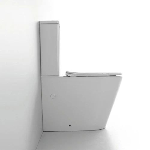 Унитаз компакт Iberica Blanca Burgos IB.BRG.121.1B1 с бачком и сиденьем Микролифт