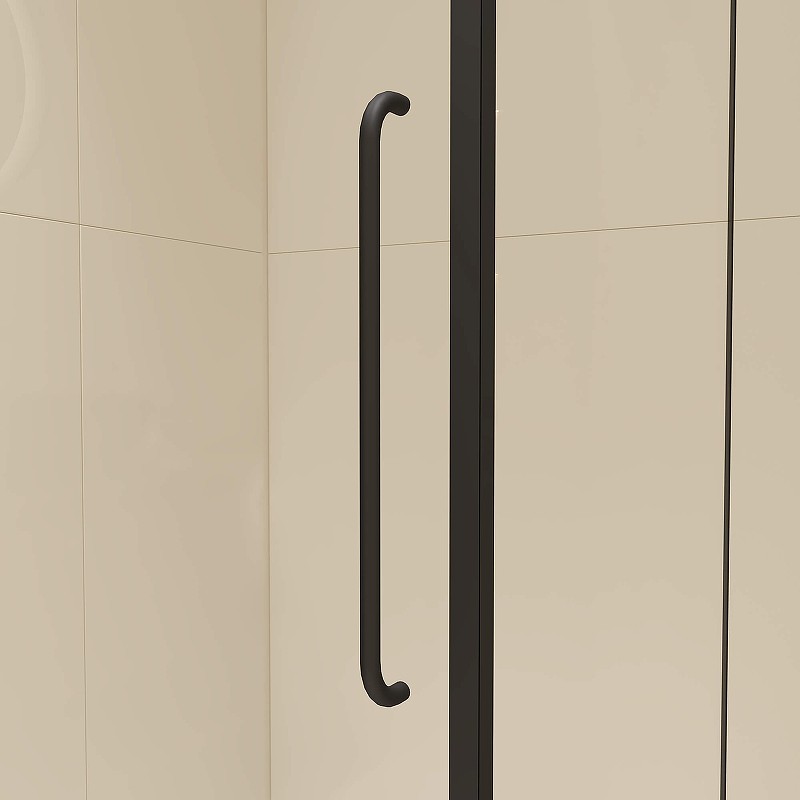 Душевой уголок RGW Classic CL-046B 100x80 350904608-14 профиль Черный матовый стекло прозрачное