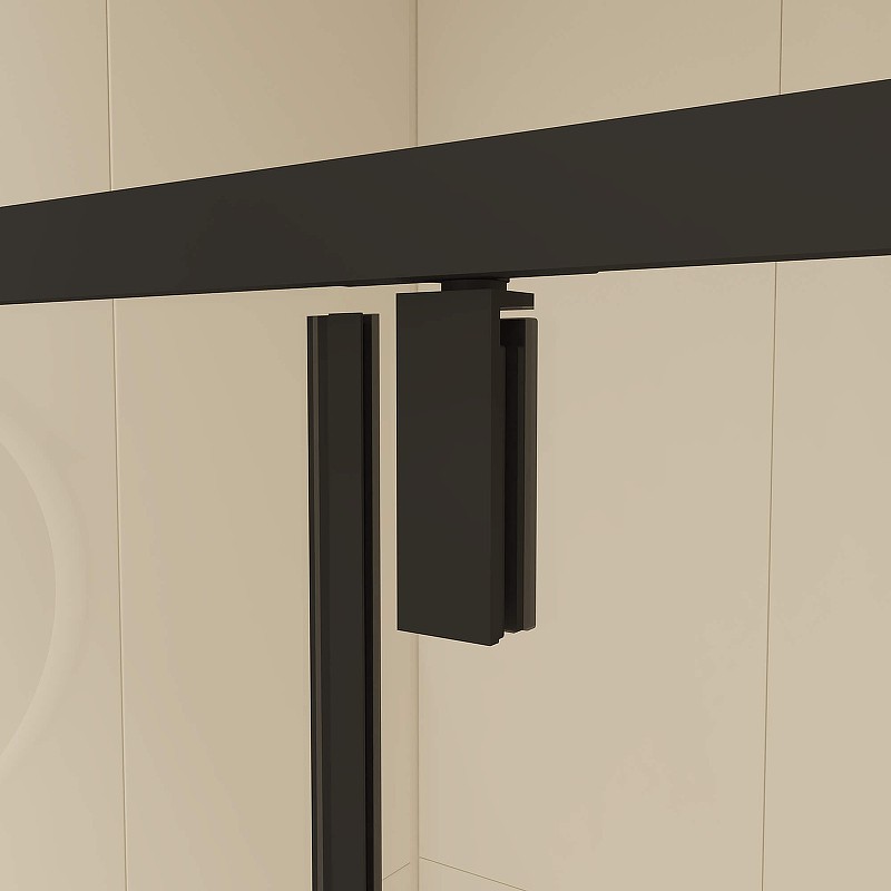 Душевой уголок RGW Classic CL-046B 100x80 350904608-14 профиль Черный матовый стекло прозрачное