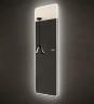 Зеркало Art&Max Terni 45 AM-Ter-450-1500-DS-F-T с подсветкой с сенсорным выключателем и часами