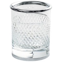 Стакан для зубных щеток Boheme Aura 10252-CR Хром