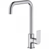 Смеситель для кухни Aquatek Лира AQ1480CR Хром латунь