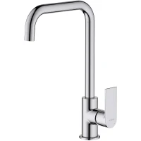 Смеситель для кухни Aquatek Лира AQ1480CR Хром латунь