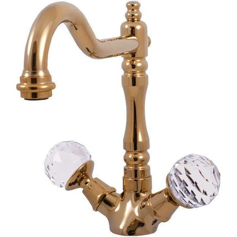 Смеситель для раковины Rav Slezak Brilliance121.5/8SM Бронза латунь