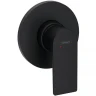 Смеситель для душа Hansgrohe Set HG Rebris E 72659670S Черный матовый