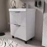 Тумба под раковину Volna Geometry 60 tnGEOMETRY60.2Y-01 цвет Белый