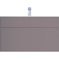 Тумба под раковину AM.PM Inspire V2.0 100 M50AFHX1003EGM подвесная Серая матовая МДФ / ЛДСП