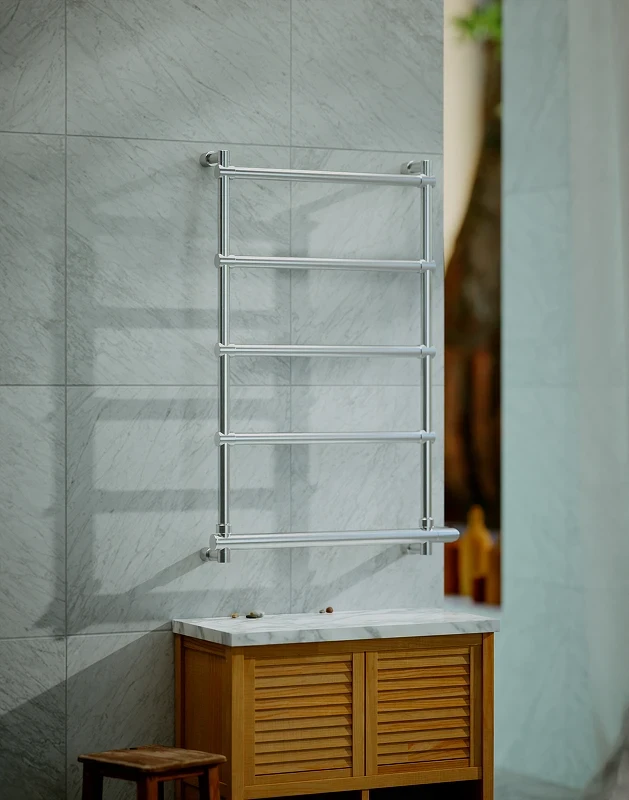 Электрический полотенцесушитель Margaroli Sole 542-5 Хром