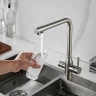 Смеситель для кухни Shevanik S248L цвет Сатин