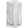Душевая кабина Orans SR-89101RS White LH 100x100 R 89101RSLH с паром и гидромассажем