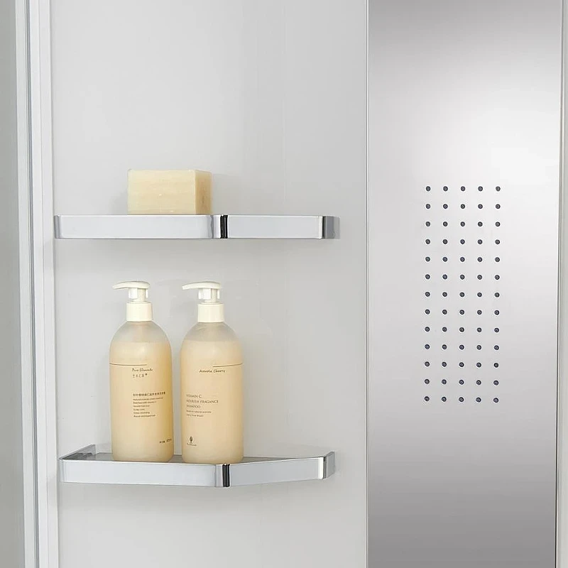 Душевая кабина Orans SR-89101RS White LH 100x100 R 89101RSLH с паром и гидромассажем
